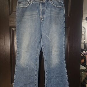 Stylish Blue Bootcut Men's Jeans